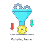 an icon of marketing funnel coin with funnel vector removebg preview