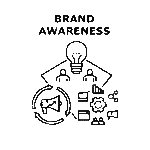 stock vector brand awareness vector icon concept business strategy and planning for brand awareness creative 2137530739 removebg preview